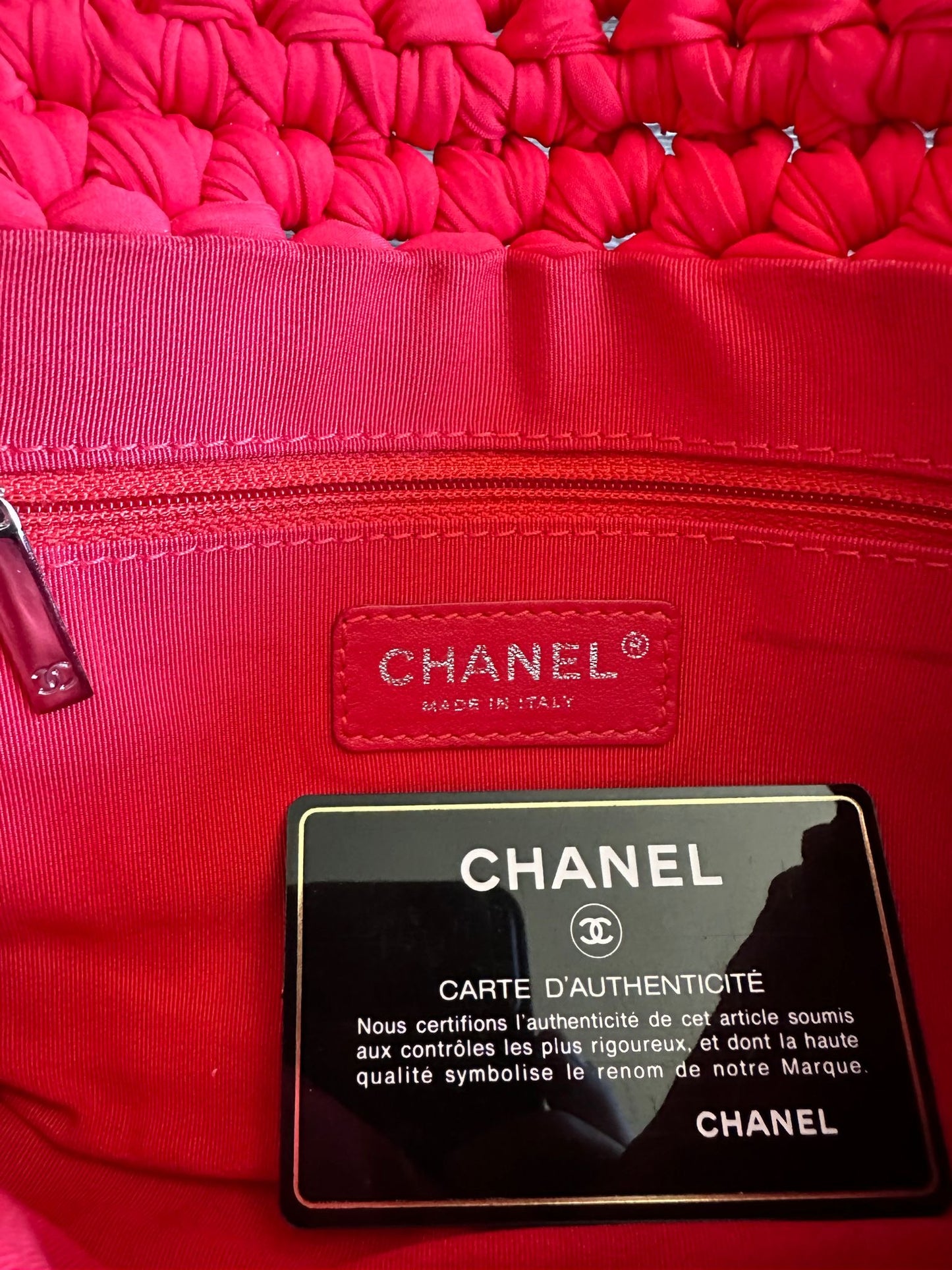 Chanel in tessuto
