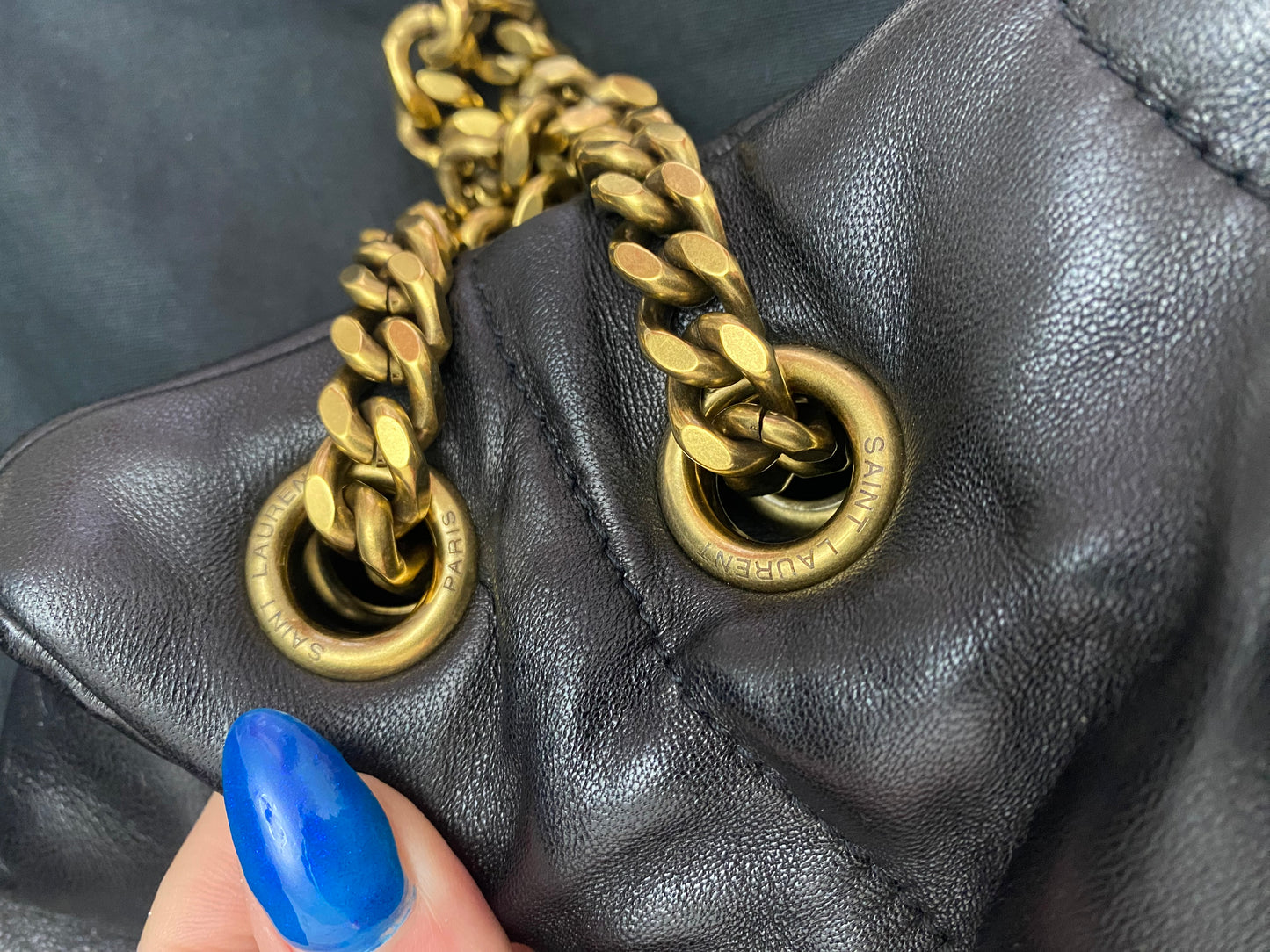 YSL puffer