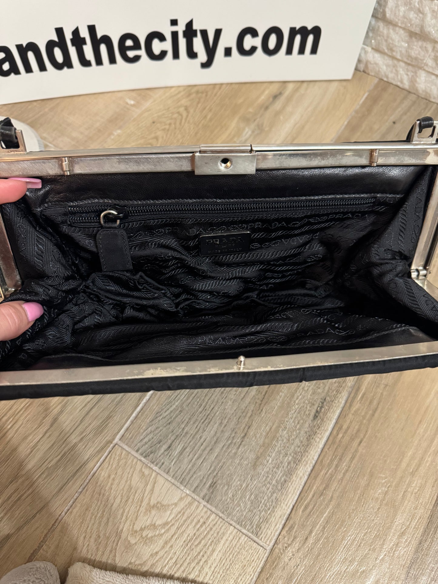 Prada clutch