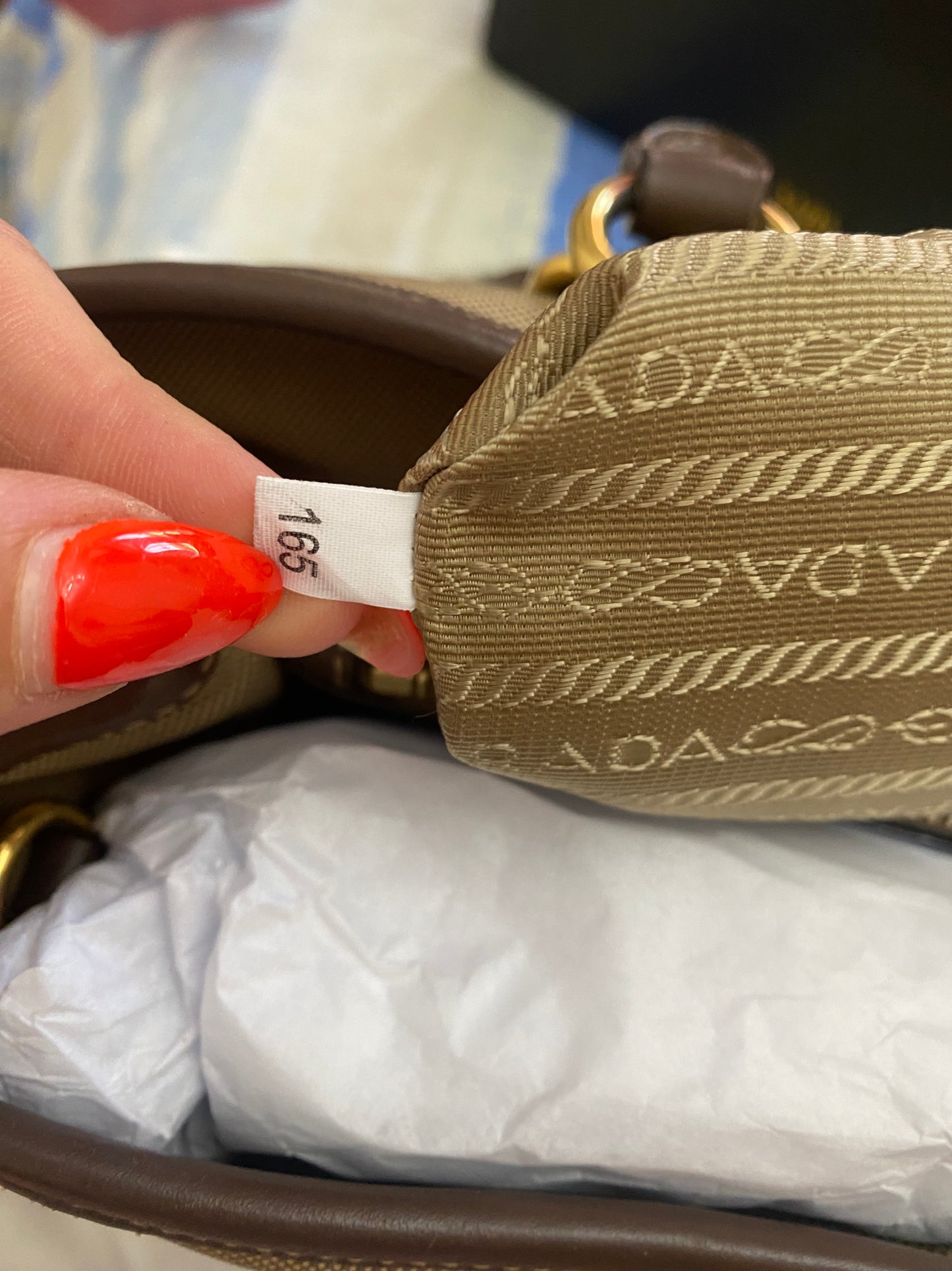 Prada jacquard