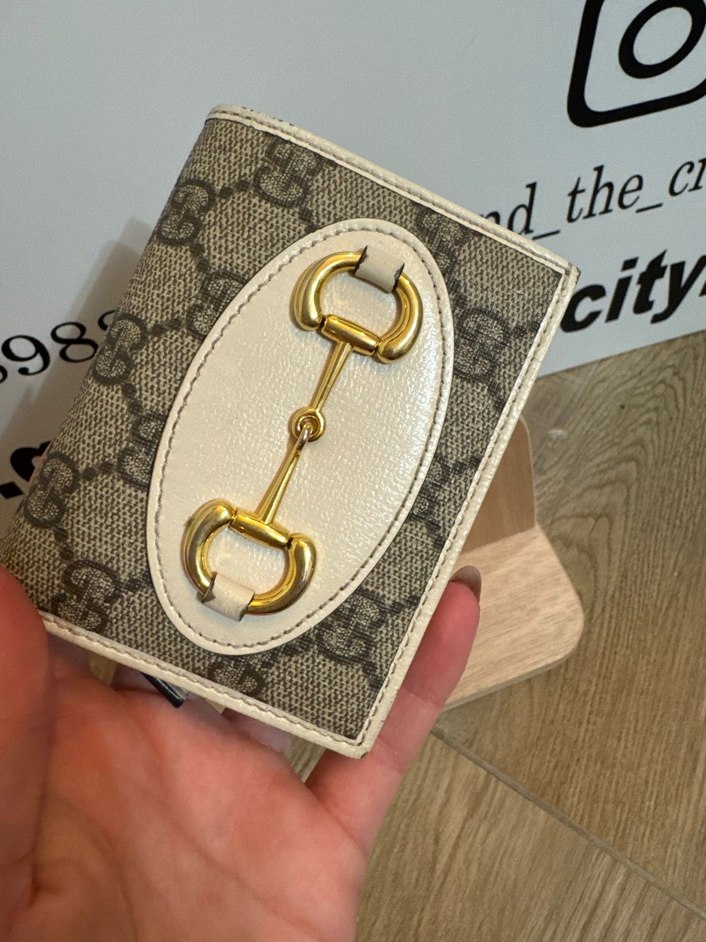Portafoglio Gucci horsebit